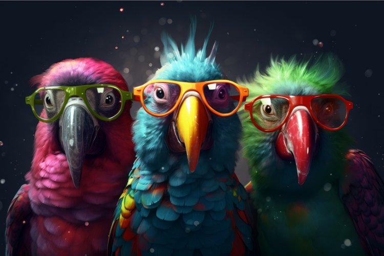 Parrot Clipart Image 22