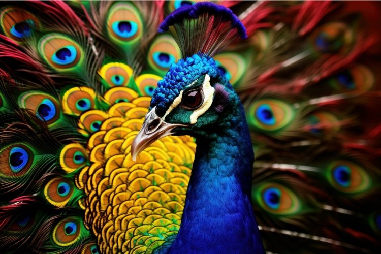 Peacock Feather Clipart Image 5