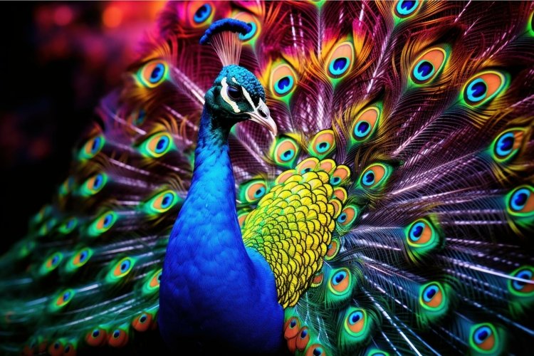 Peacock Feather Clipart Image 22