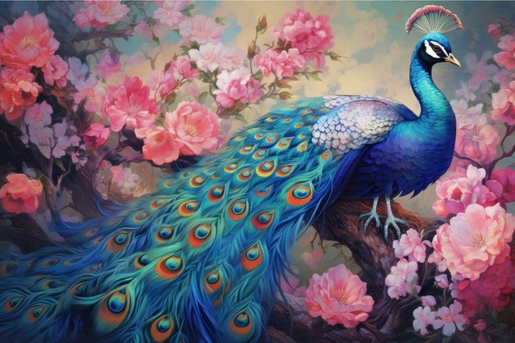 Peacock Clipart Image 14