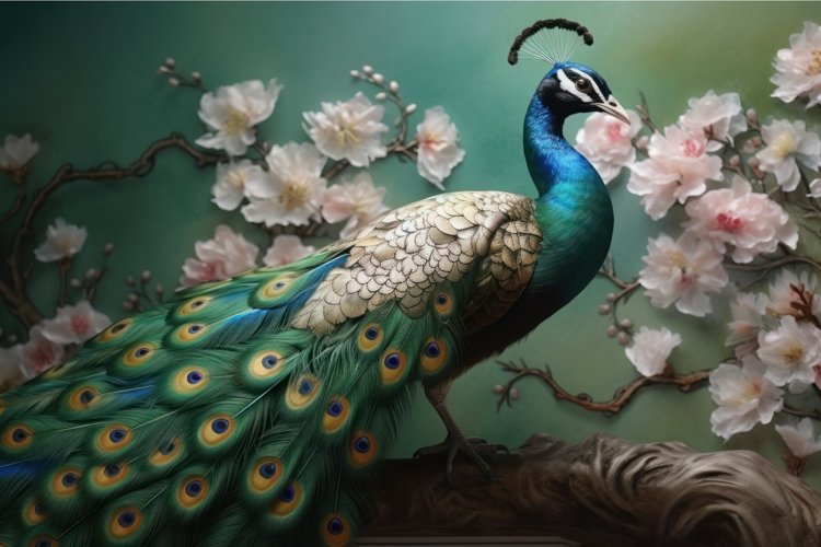 Peacock Clipart Image 9