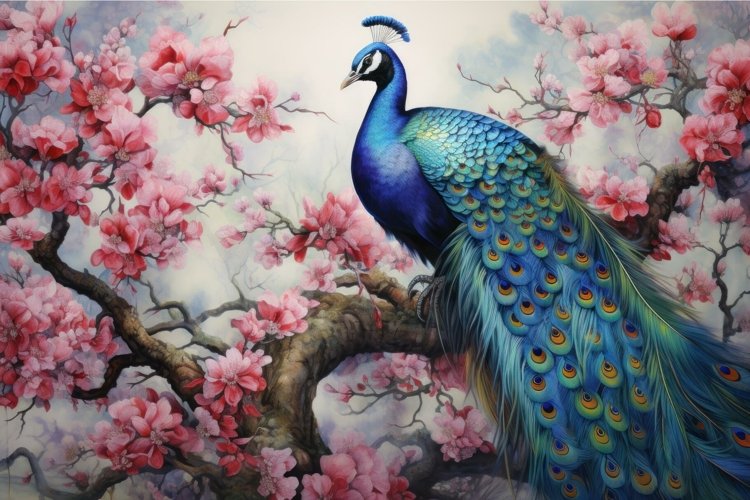 Peacock Clipart Image 19