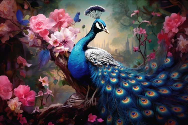 Peacock Clipart Image 7