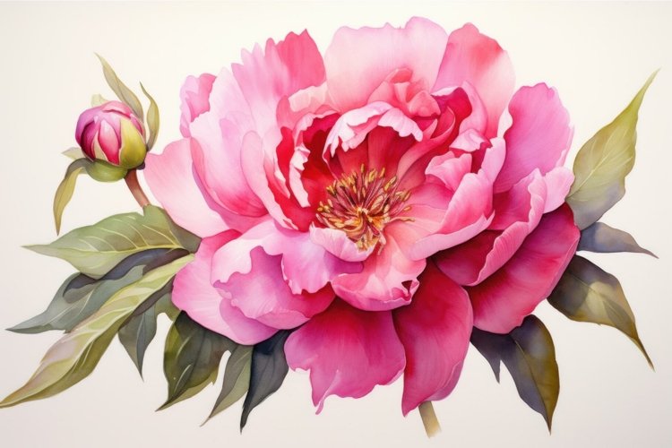 Peony Clipart Image 17