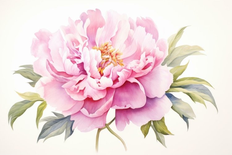 Peony Clipart Image 7