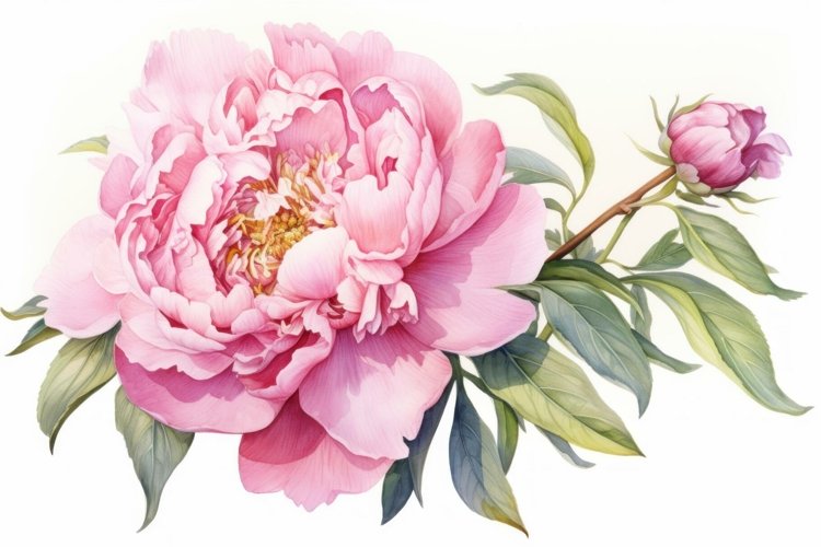 Peony Clipart Image 18