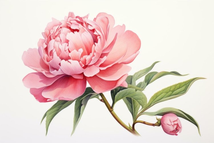 Peony Clipart Image 21