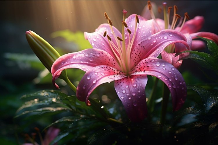 Pink Background Image 4