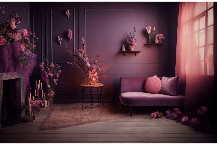 Pink Background Image 4