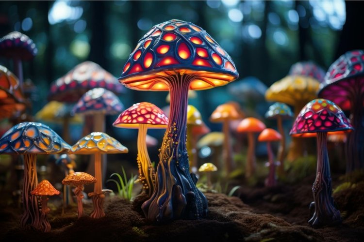 Mushrooms Clipart Image 20