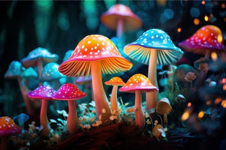 Mushrooms Clipart Image 14