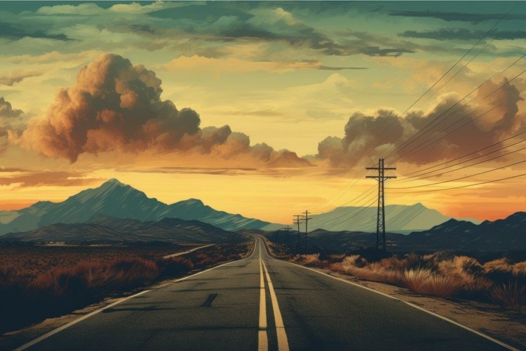 Road Clipart Image 21