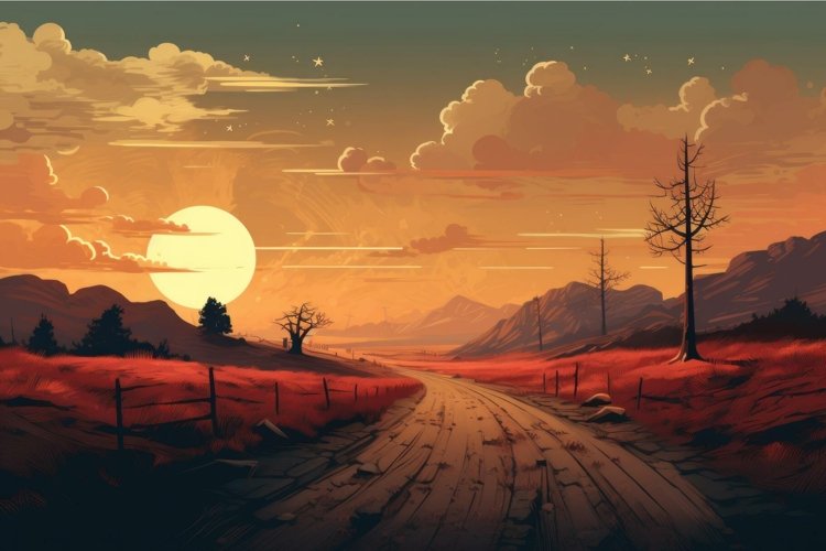 Road Clipart Image 24