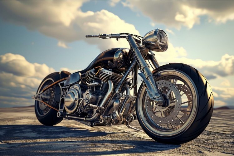 Motorcycle Clipart Image 15