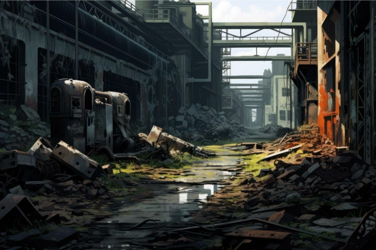 Factory Clipart Image 3