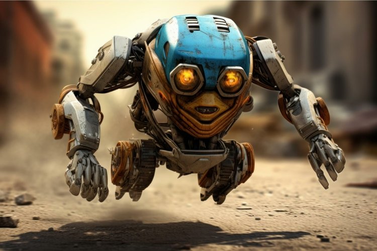 Robot Clipart Image 12