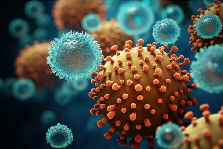 Microscopic Scientific macro closeup. Generate Ai example image 1