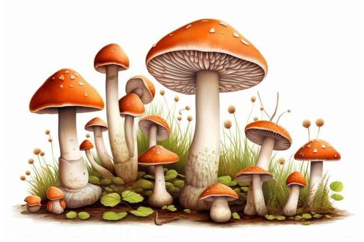 Mushroom Clipart Image 13