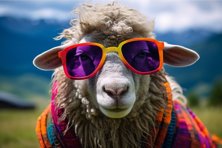 Sheep Illustration Image 18