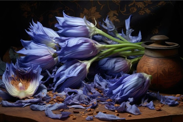 Spoonful soluble chicory. Generate ai example image 1