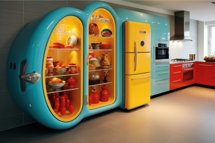 Refrigerator Clipart Image 7