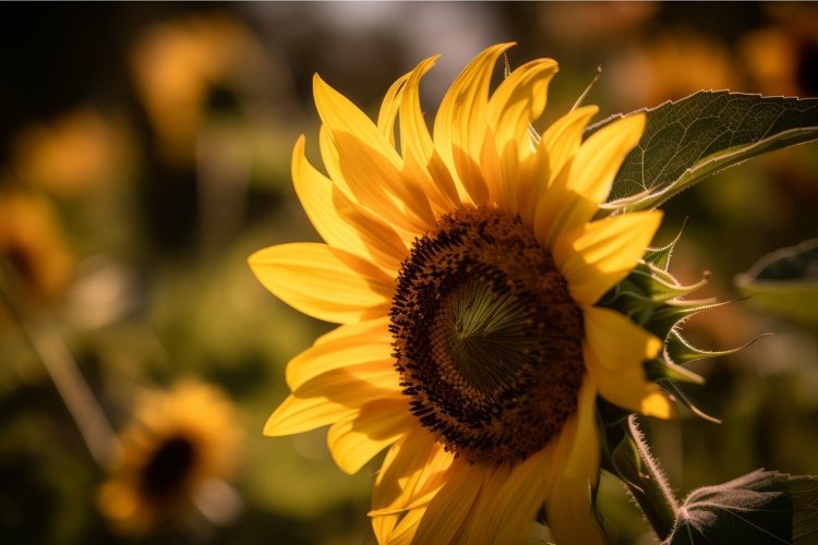 Sunflower Clipart Image 16