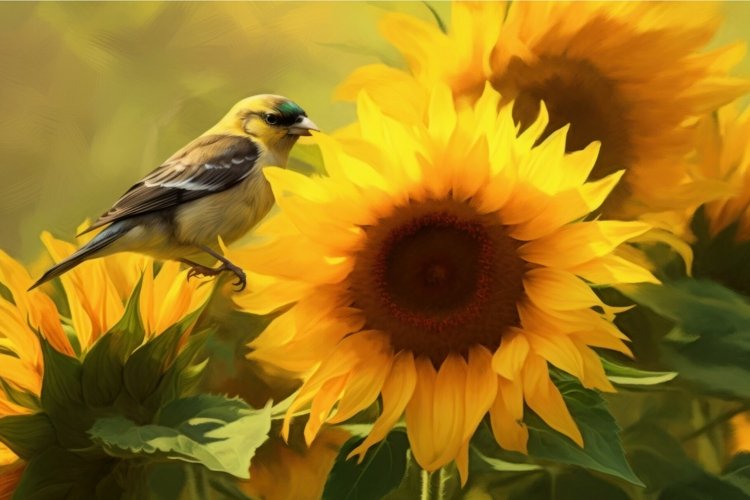 Sunflower Clipart Image 18
