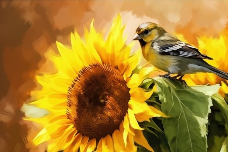 Sunflower Clipart Image 17