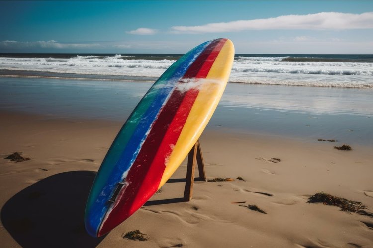 Surfboard Clipart Image 3