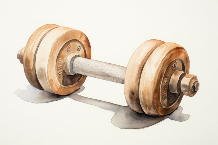 Dumbbells Clipart Image 20