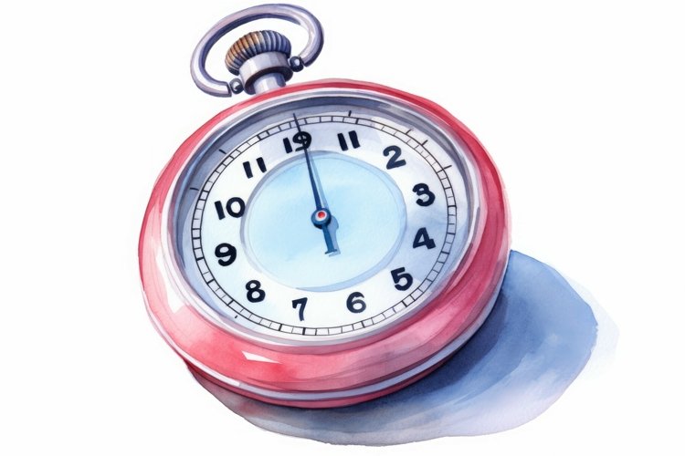 Stopwatch Clipart Image 6