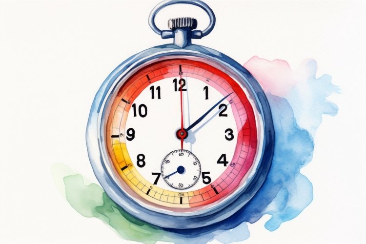 Stopwatch Clipart Image 5