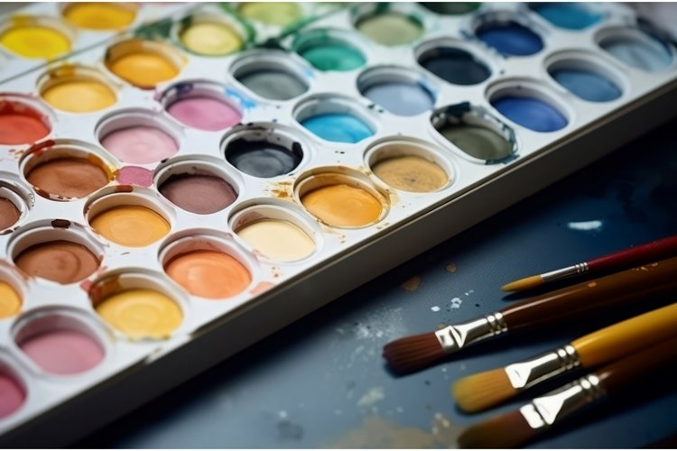 Art Palette Clipart Image 16