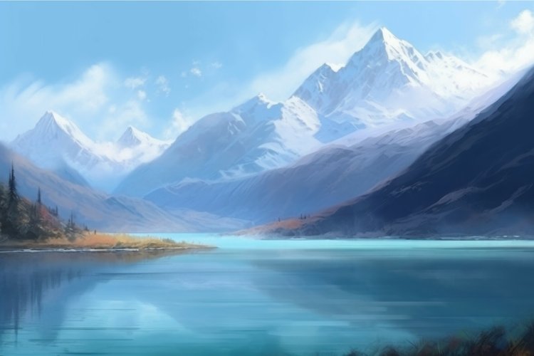 Mountains Clipart Image 16