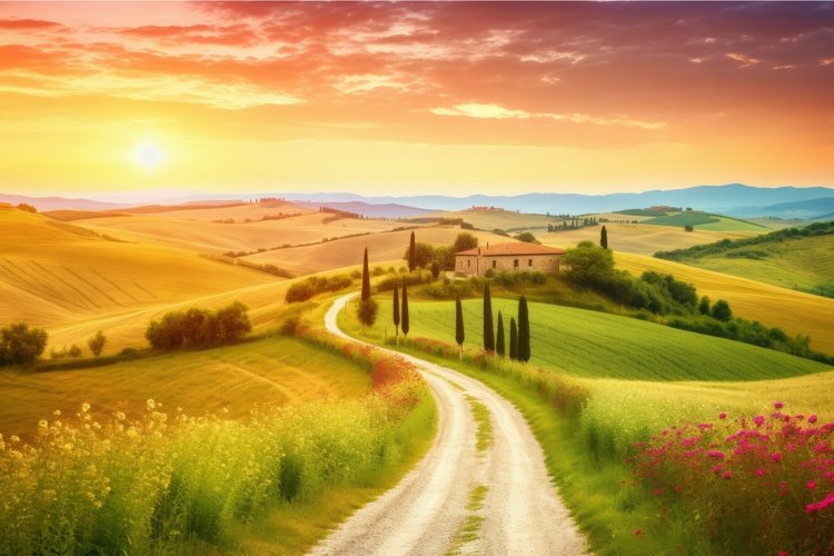 Road Clipart Image 20