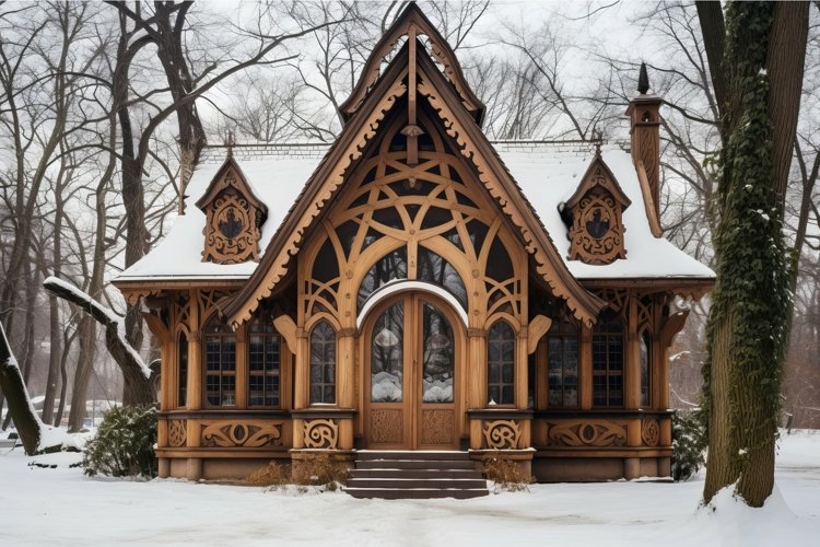 Cabin Clipart Image 3