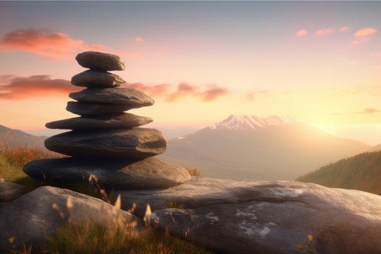 Meditation Clipart Image 11