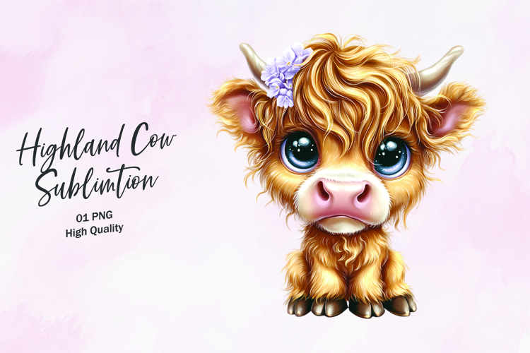Highland Cow Clipart Image 19