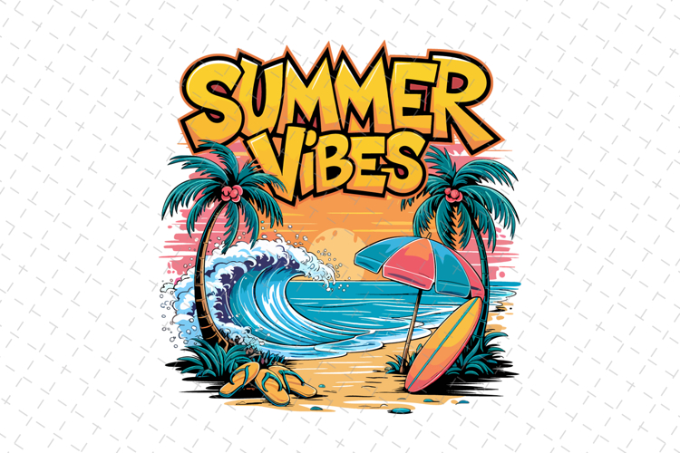Summer Vibes Svg Image 19