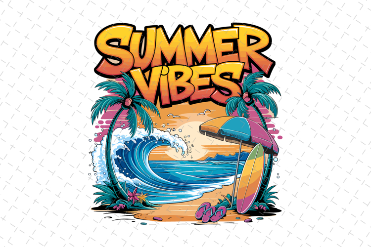 Summer Vibes Svg Image 14