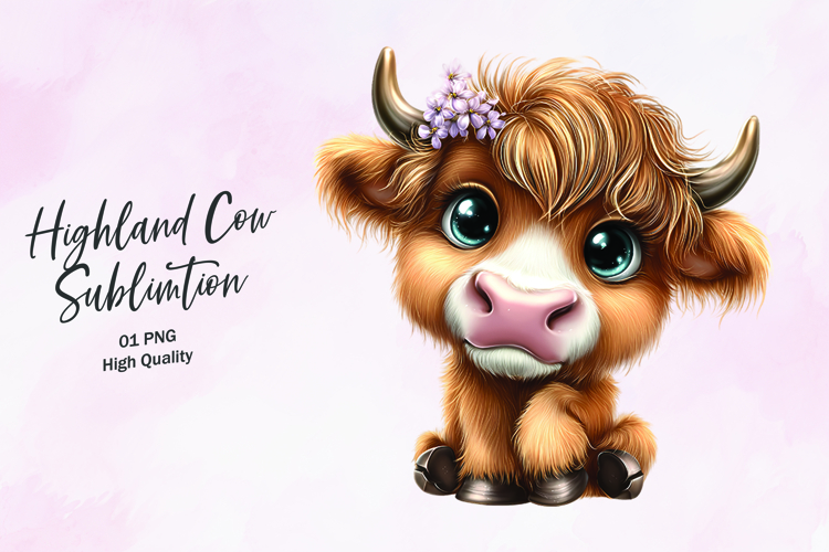 Highland Cow Clipart Image 15
