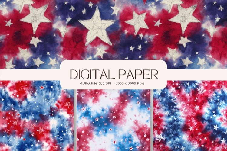 Red White Blue Background Image 4