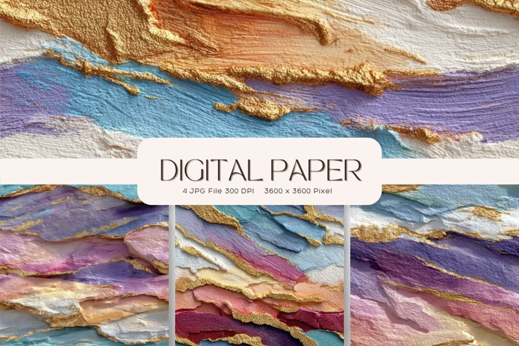 Paint Background Brushstroke Wall Art Digital Paper_159