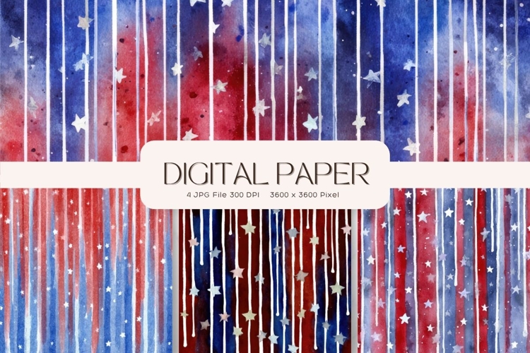 Red White Blue Background Image 24