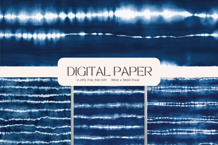 Blue Tie dye Texture Background Wallpaper Digital Paper_112