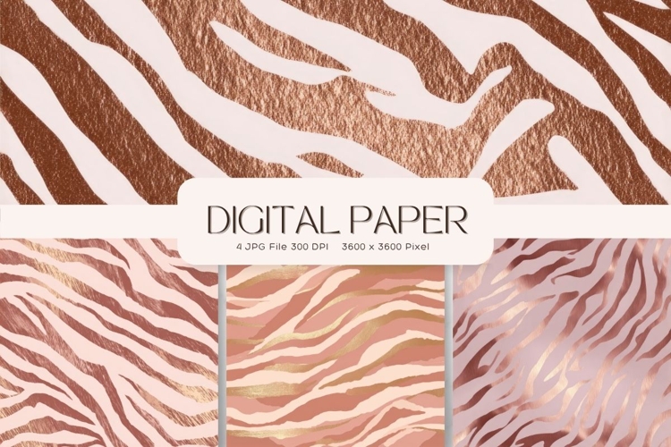 Zebra Background Animal Skin Pattern Digital Paper Wallpaper