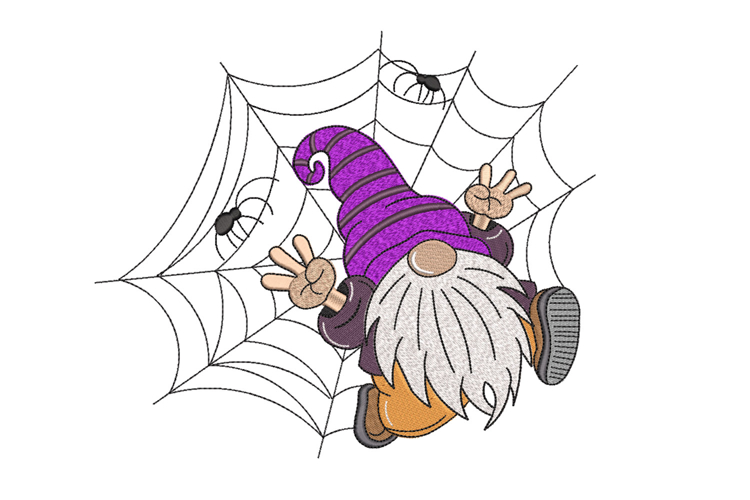 Spider Web Embroidery Image 17