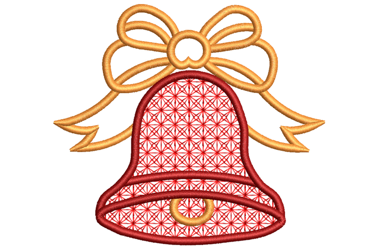 Christmas Bells Machine Embroidery Design