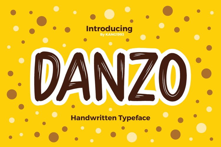 Danzo Typeface