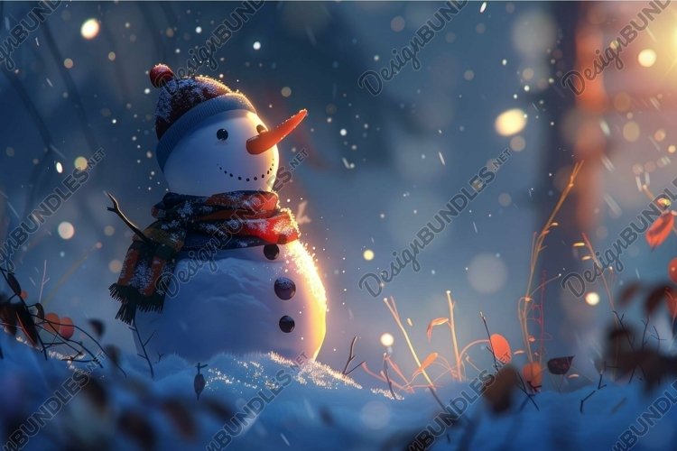 Snowman Clipart Image 12